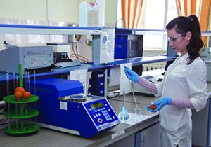 Quality department laboratories